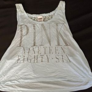 Pink tank top